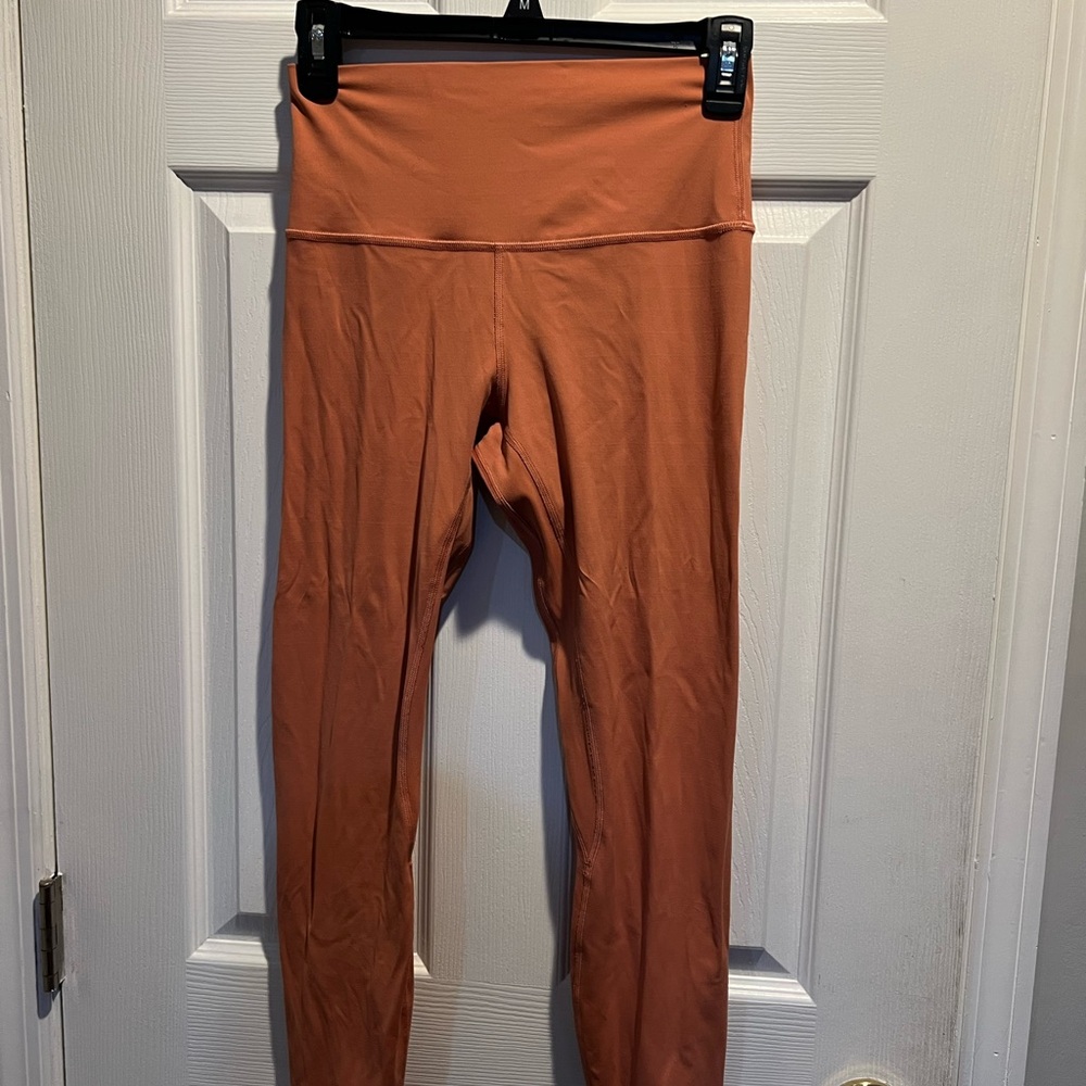 Rust Lululemon Leggings